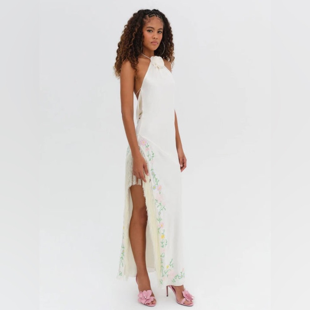 Tina Embroidered Maxi Dress